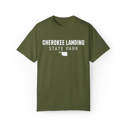 Cherokee Landing State Park - Oklahoma Comfort Colors Graphic Tee